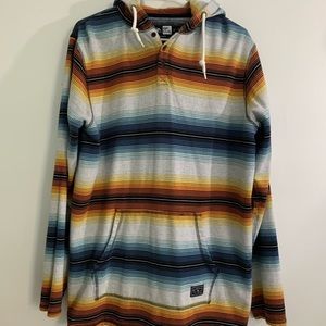 Rip Curl Surf Skate Gradient Hoodie Size M